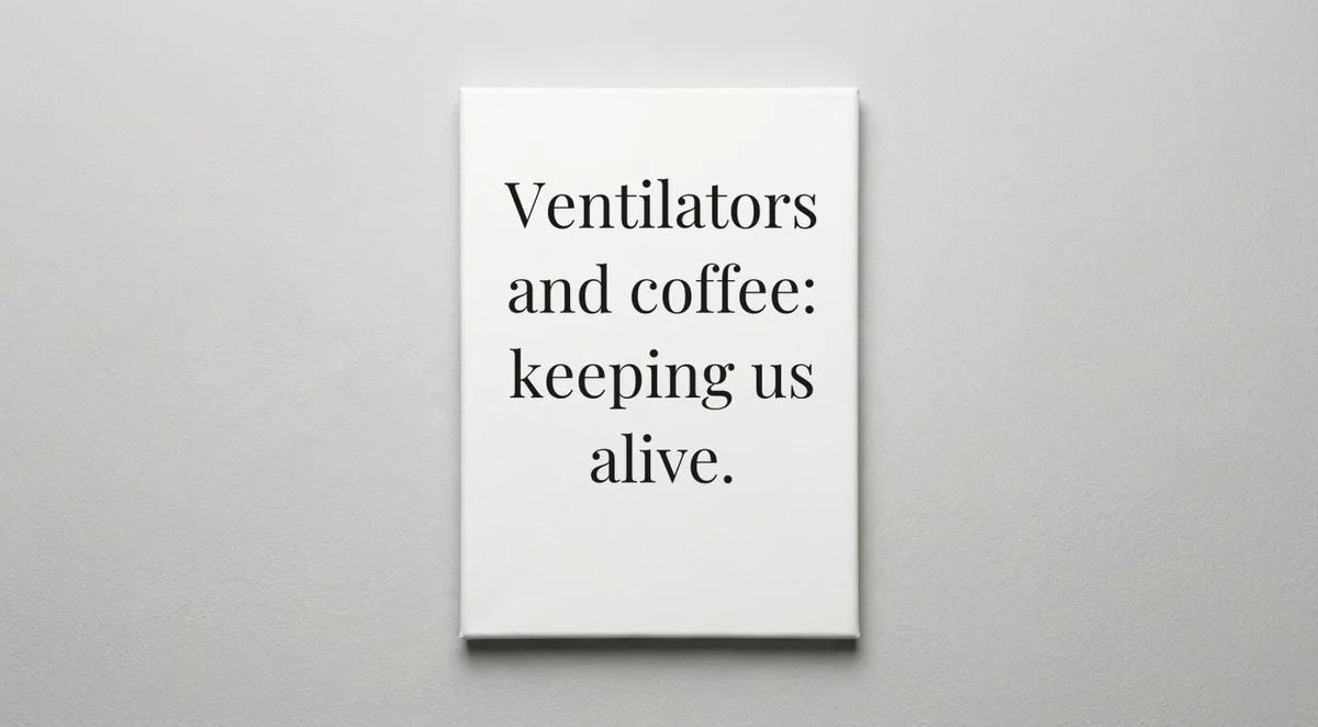 Respiratory Therapist quote wall art - canvas print