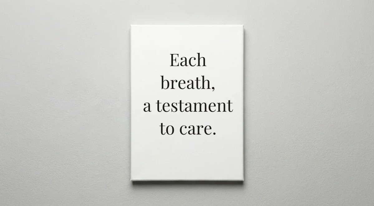 Respiratory Therapist quote wall art - canvas print