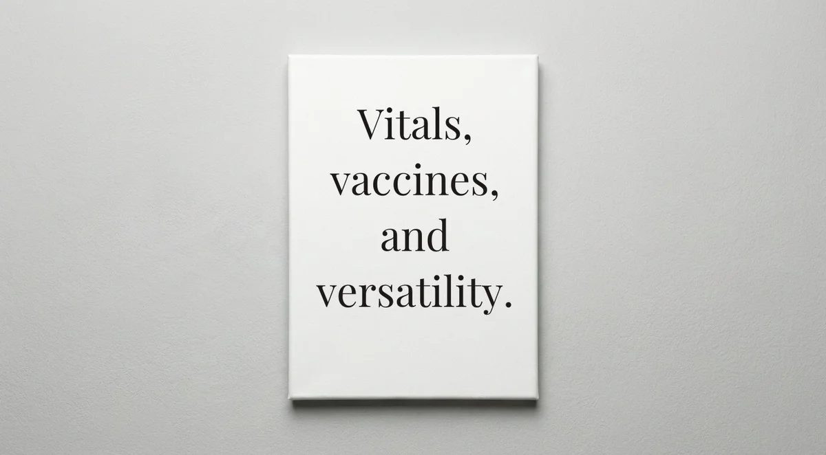 Medical Assistant quote wall art - canvas print