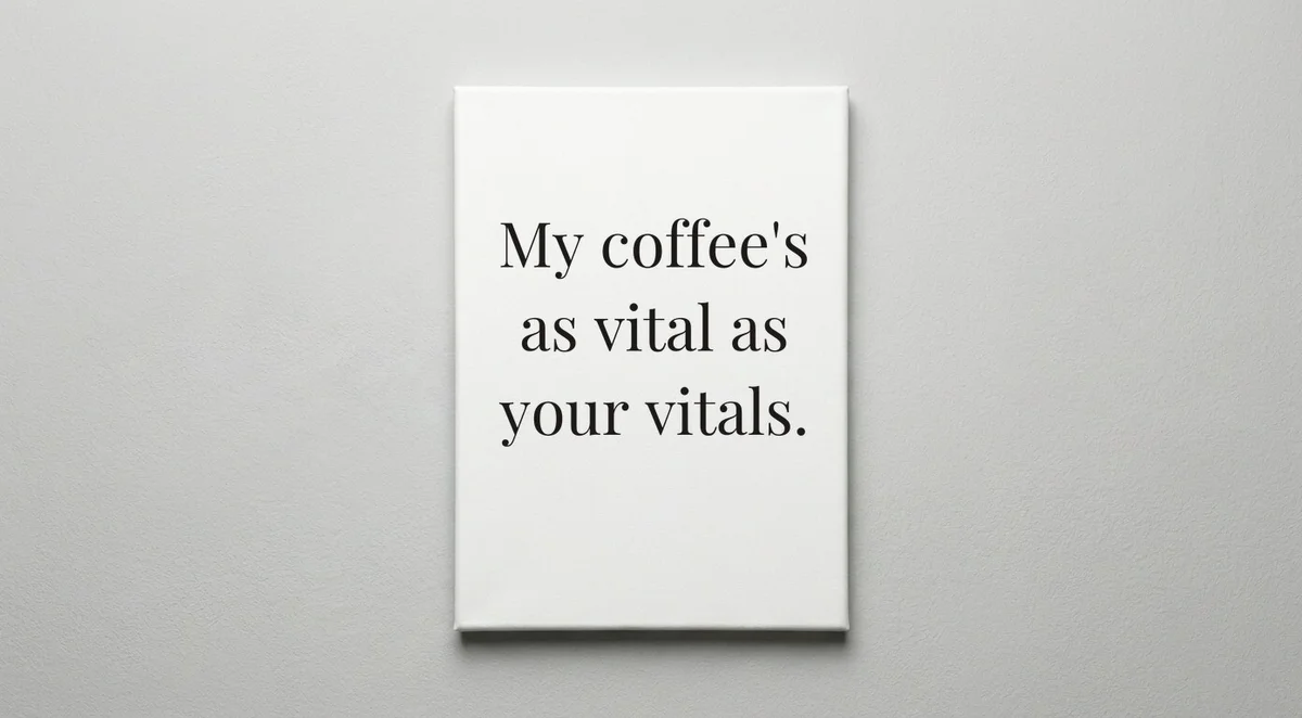 Medical Assistant quote wall art - canvas print