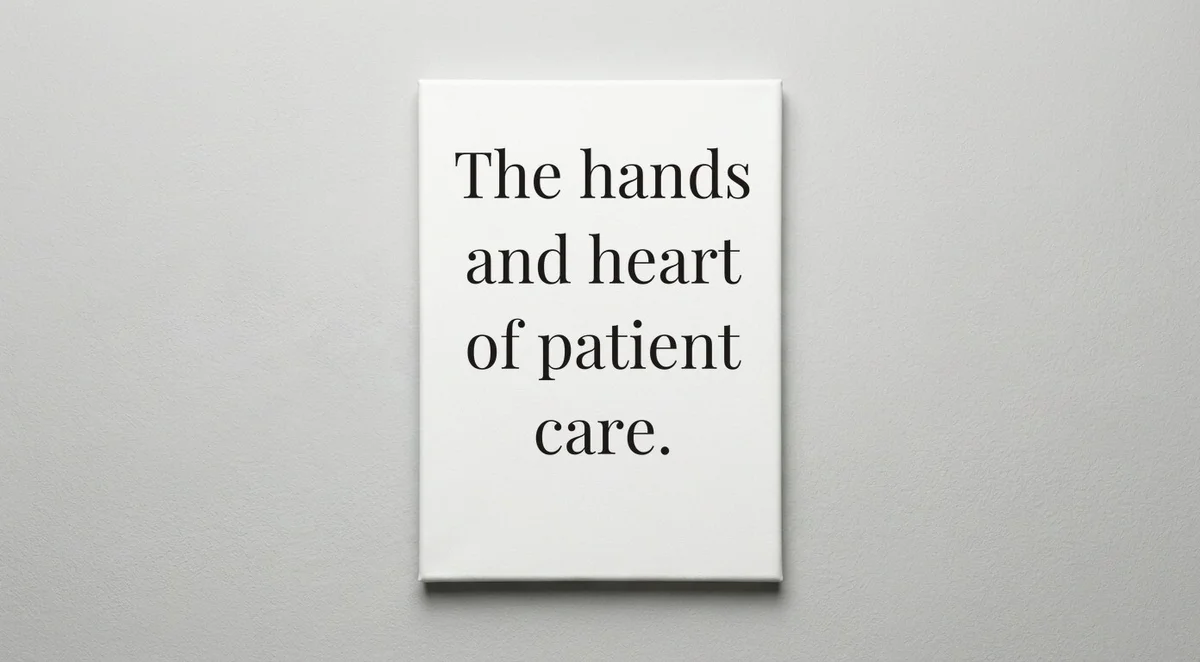 CNA quote wall art - canvas print