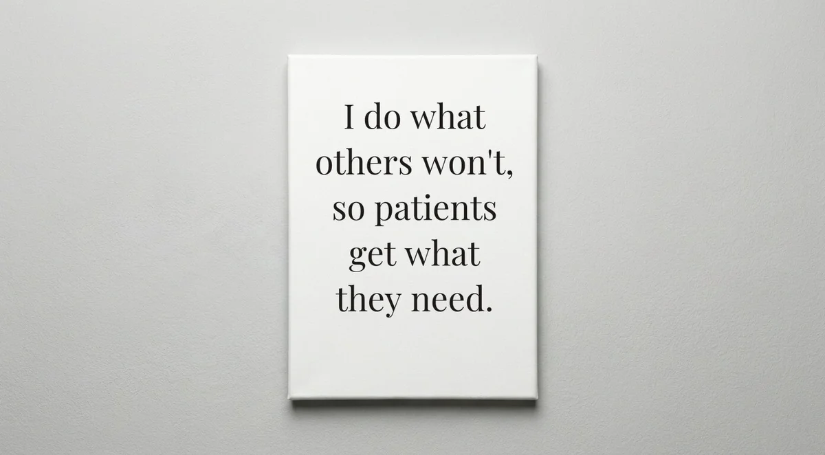 CNA quote wall art - canvas print