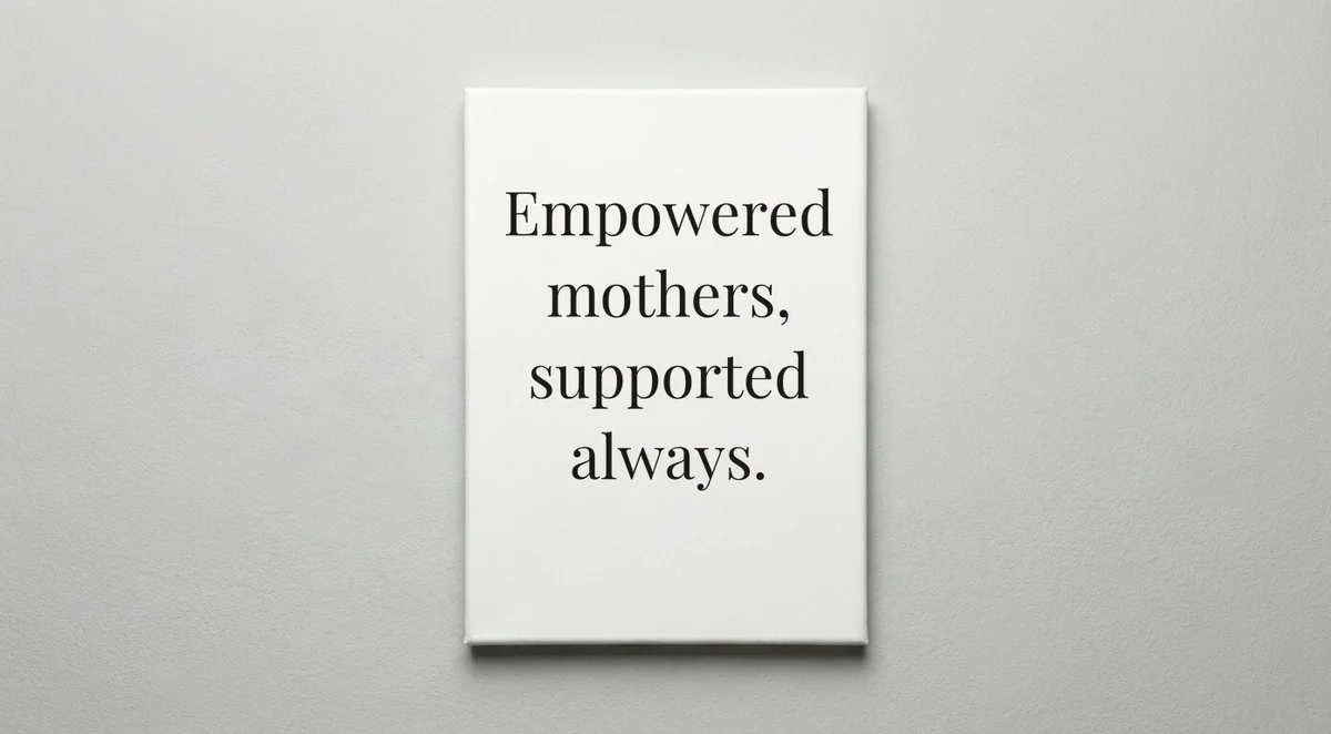 Doula quote wall art - canvas print