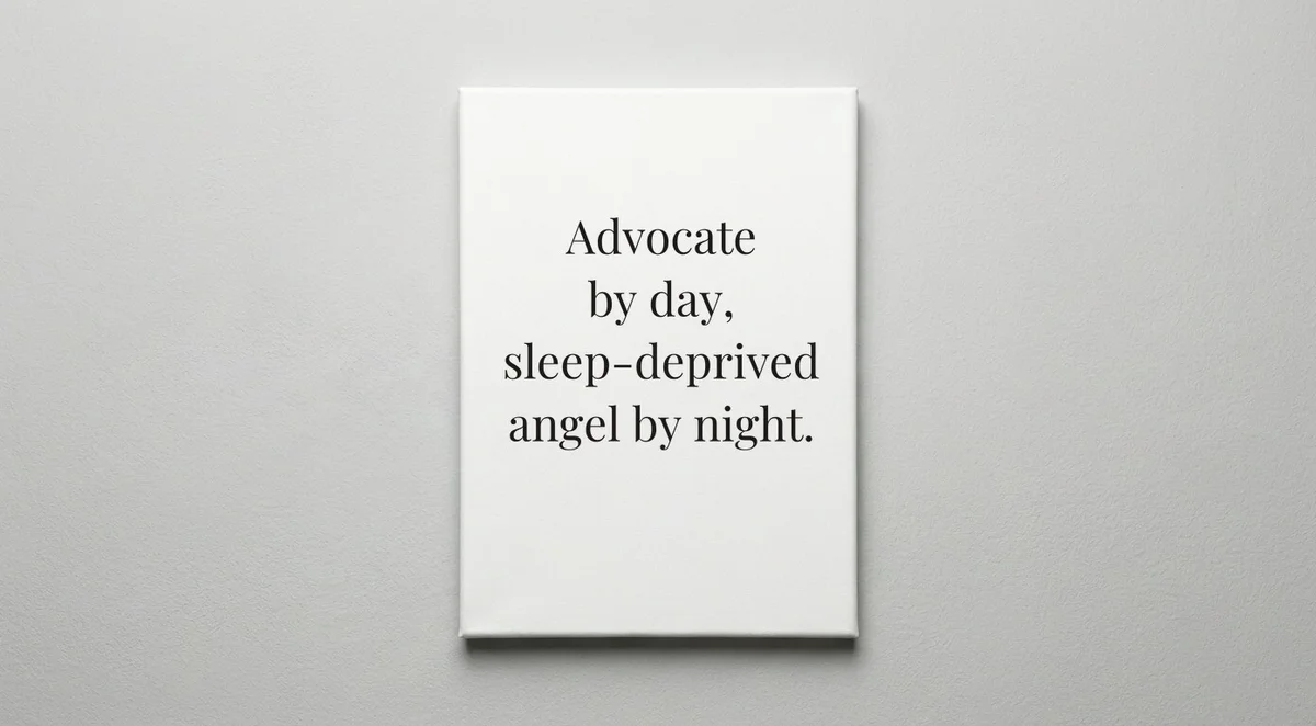 Doula quote wall art - canvas print