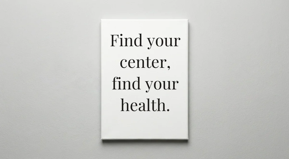 Chiropractor quote wall art - canvas print