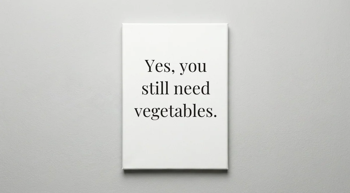 Dietitian quote wall art - canvas print