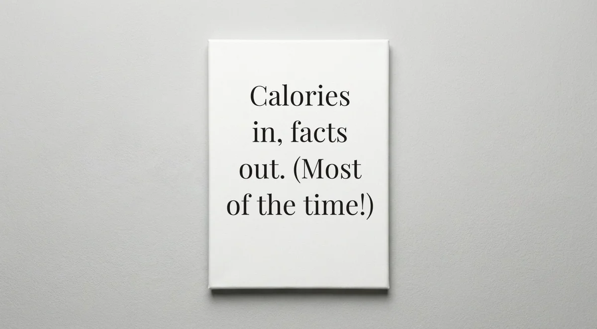 Dietitian quote wall art - canvas print