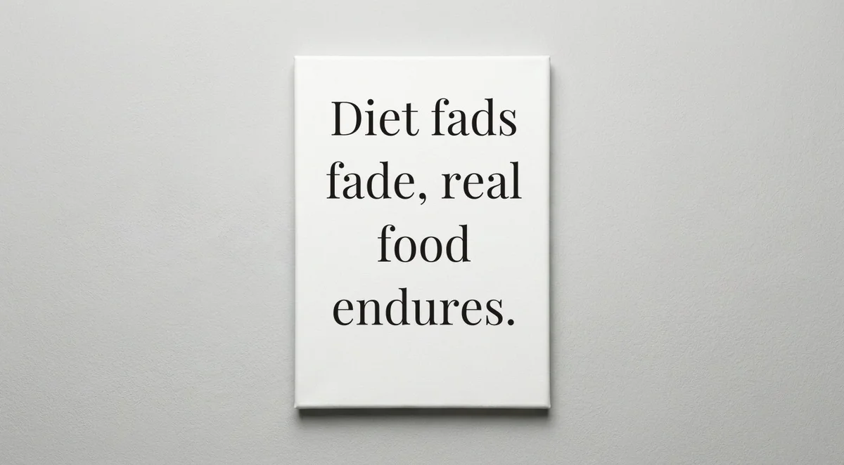 Nutritionist quote wall art - canvas print