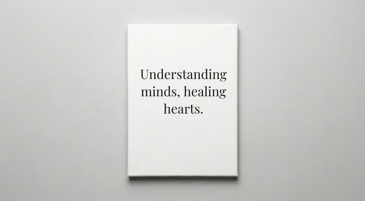 Psychologist quote wall art - canvas print