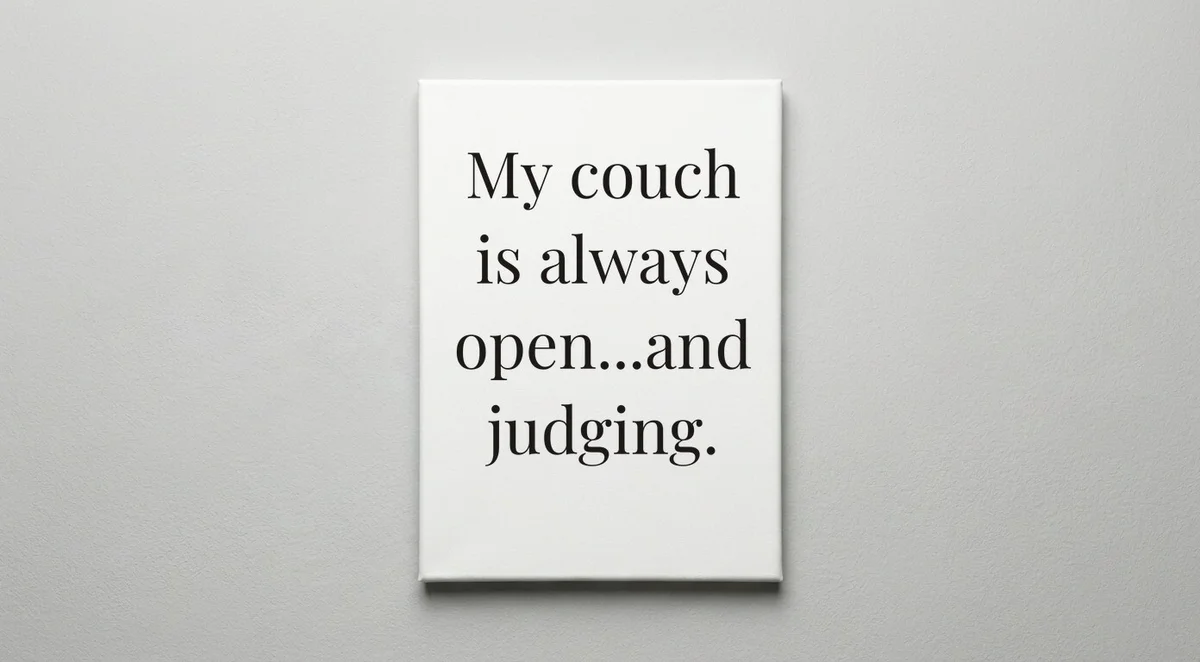 Psychologist quote wall art - canvas print