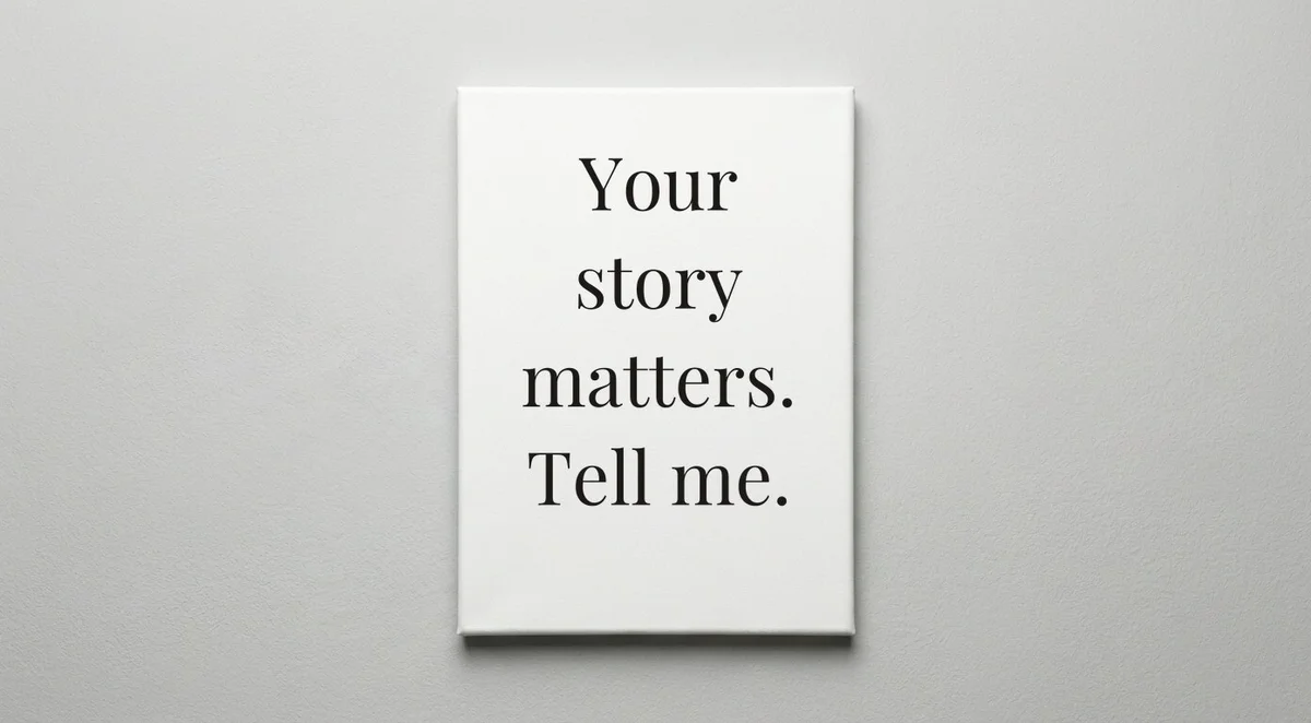 Therapist quote wall art - canvas print