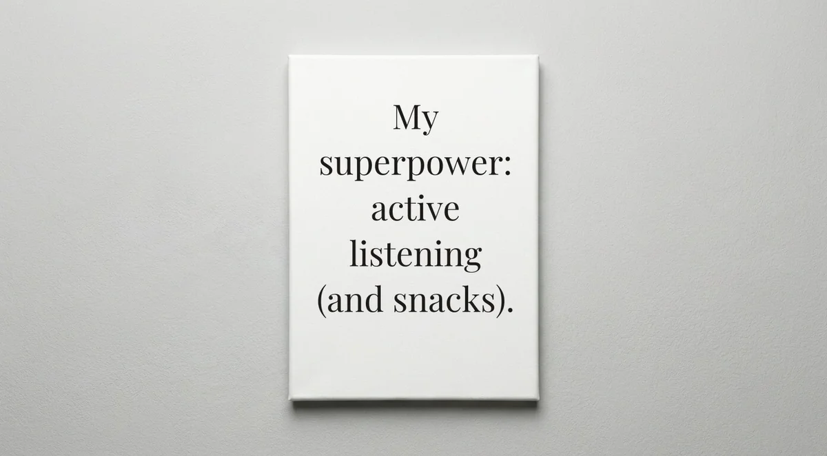 Therapist quote wall art - canvas print