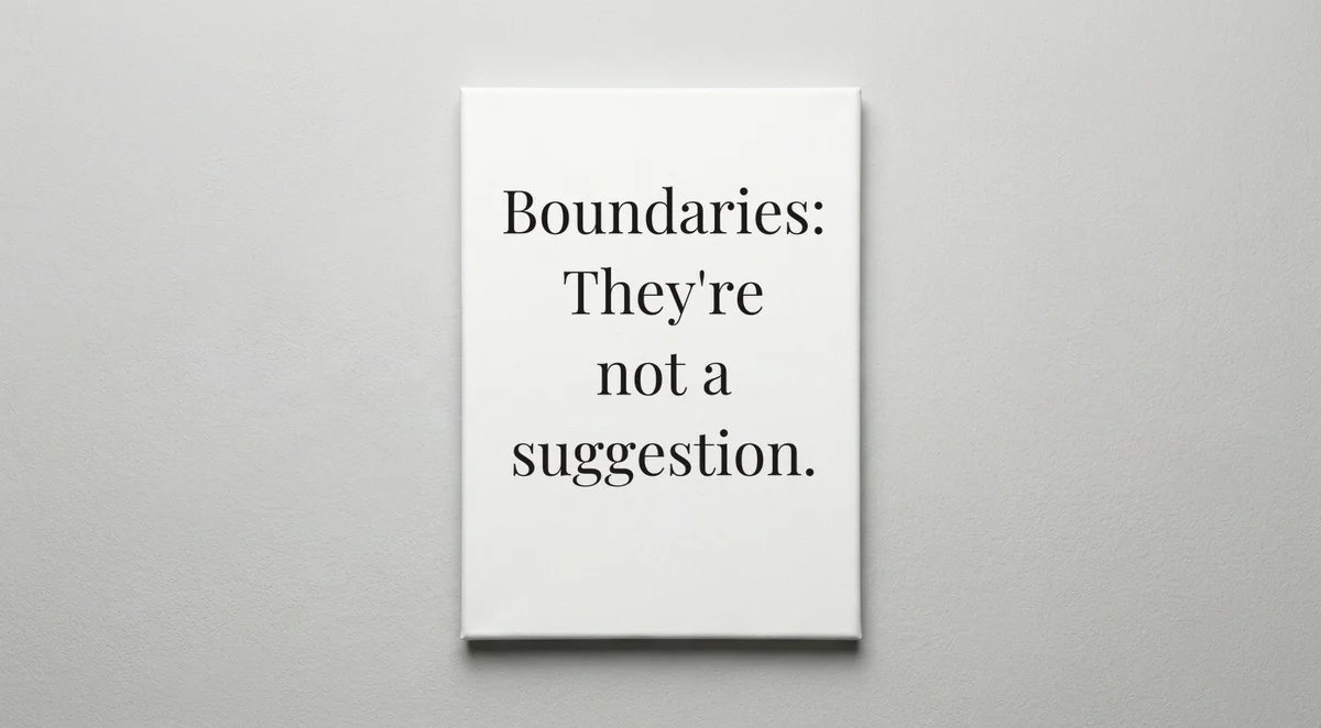 Therapist quote wall art - canvas print