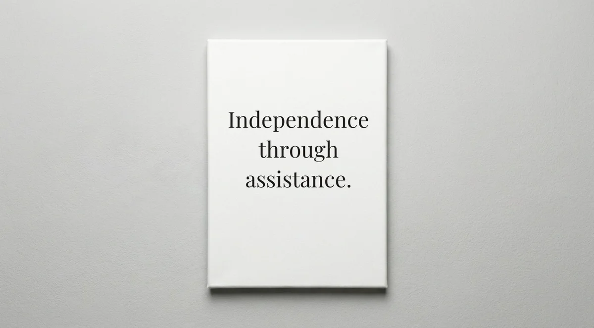 Home Health Aide quote wall art - canvas print