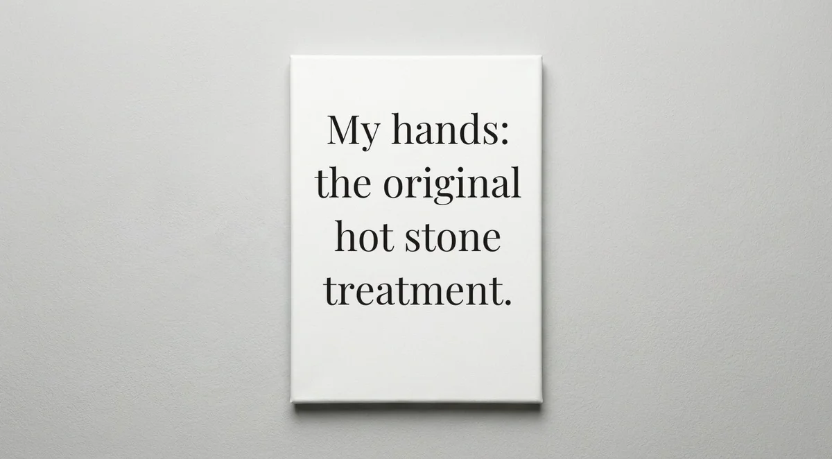 Massage Therapist quote wall art - canvas print