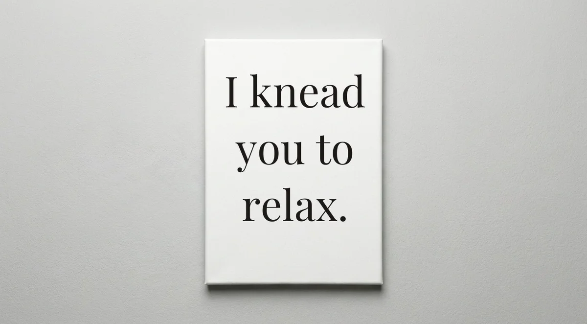 Massage Therapist quote wall art - canvas print