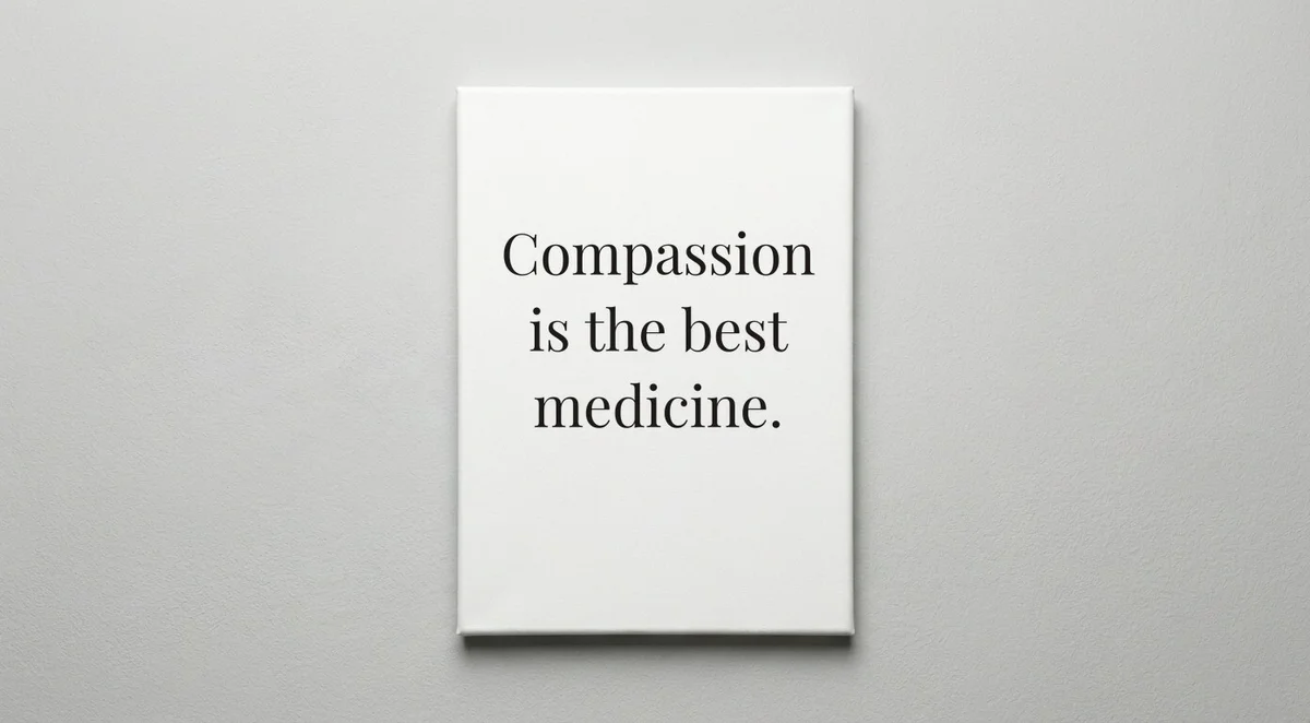 Physician Assistant quote wall art - canvas print