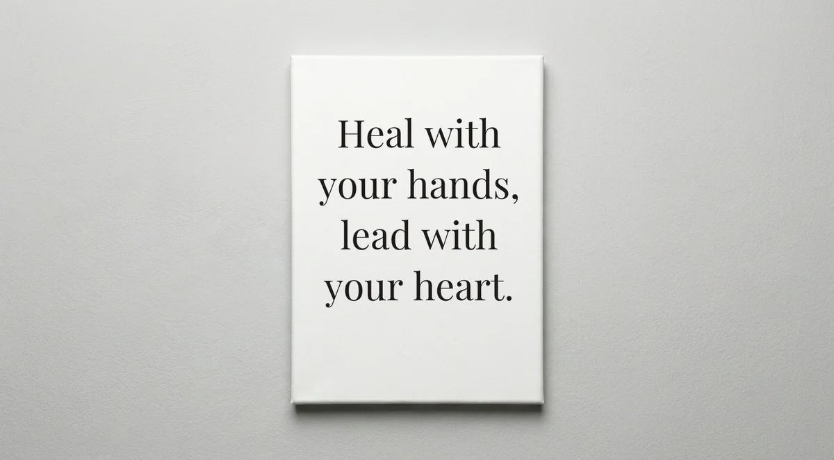 Physician Assistant quote wall art - canvas print