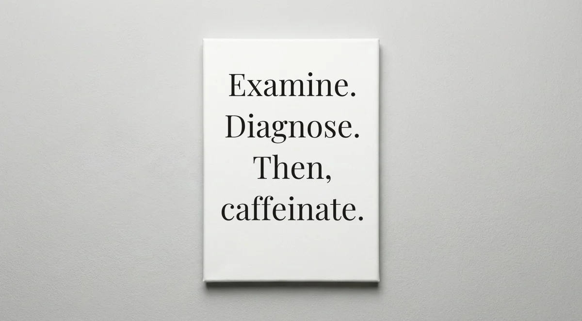 Physician Assistant quote wall art - canvas print