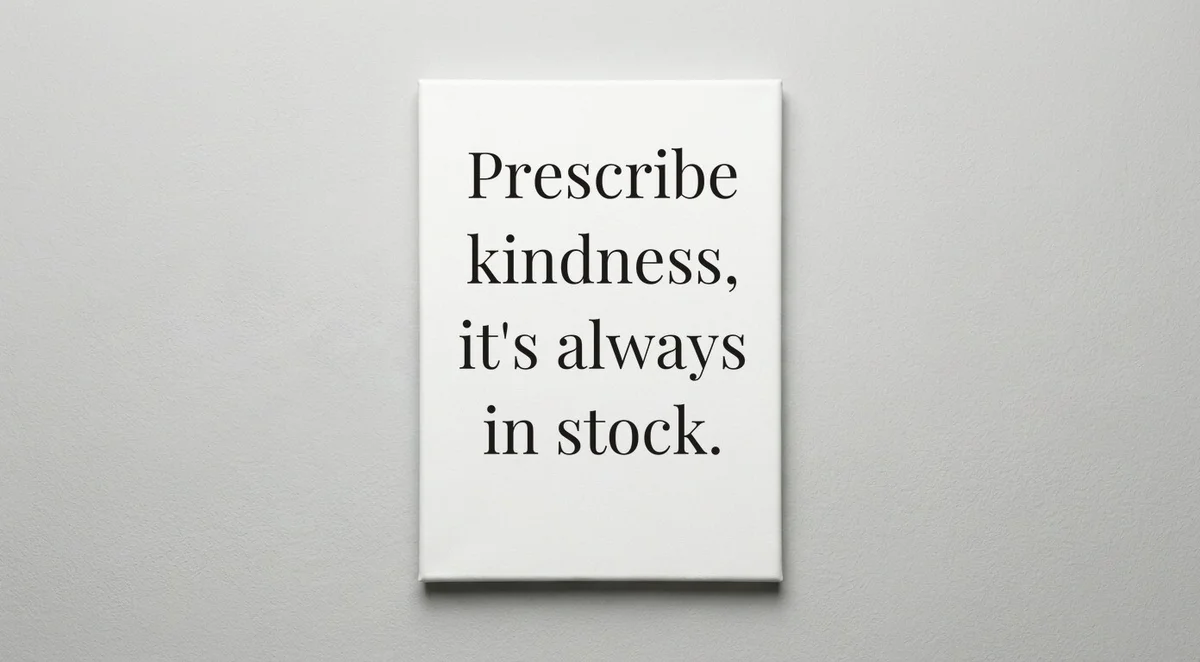 Physician Assistant quote wall art - canvas print