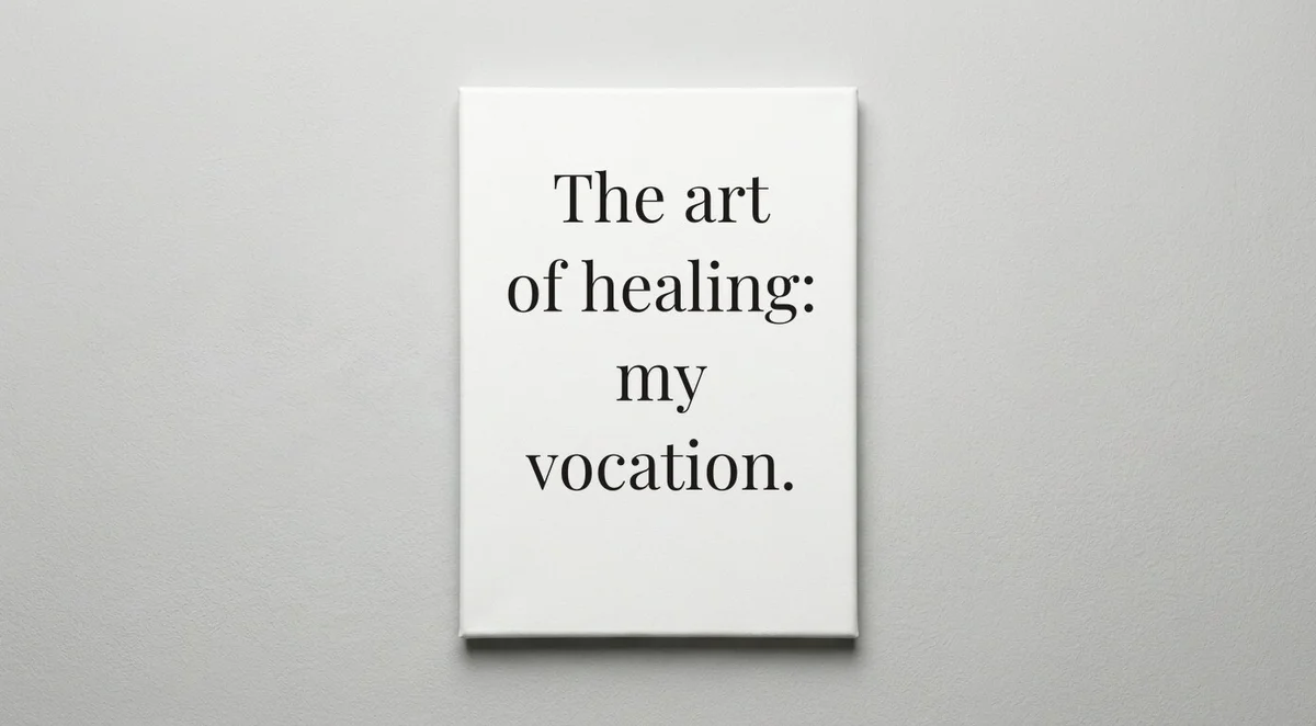 Physician Assistant quote wall art - canvas print