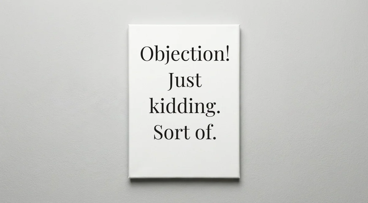 Lawyer quote wall art - canvas print