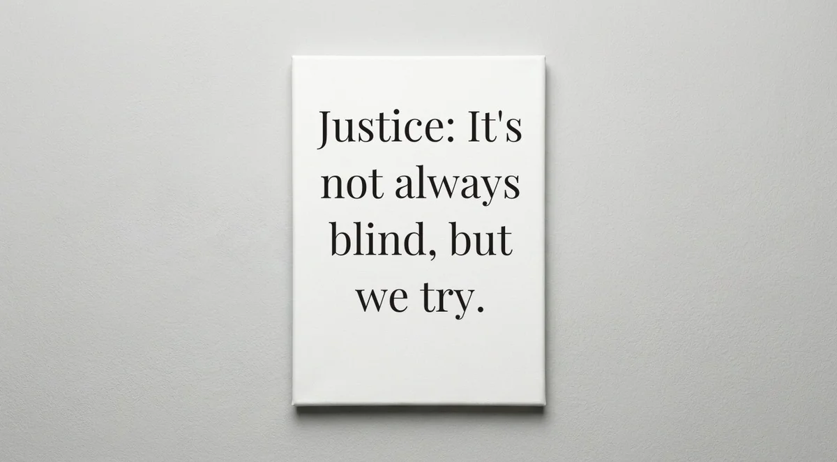 Attorney quote wall art - canvas print