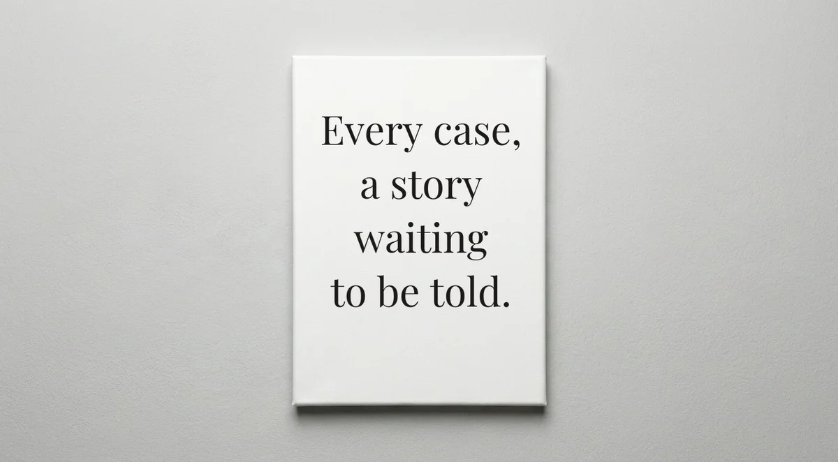 Attorney quote wall art - canvas print