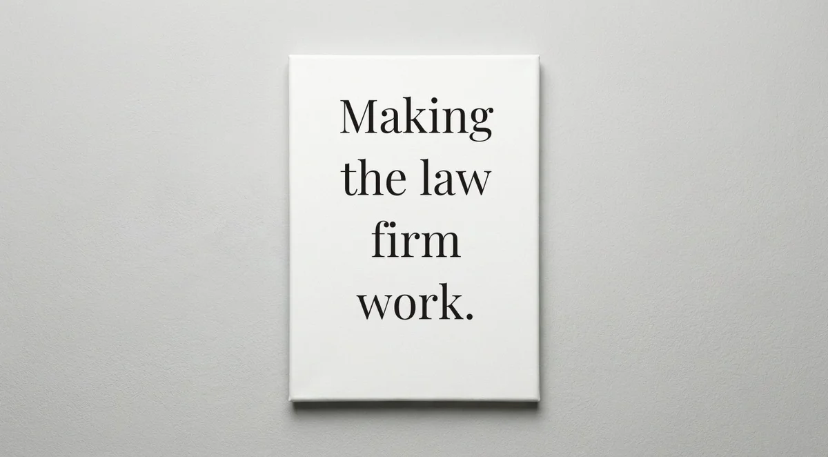 Legal Secretary quote wall art - canvas print