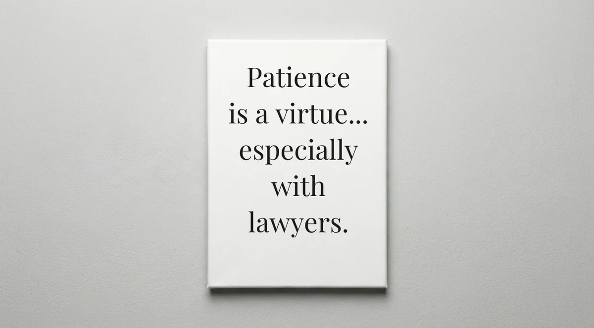 Judge quote wall art - canvas print