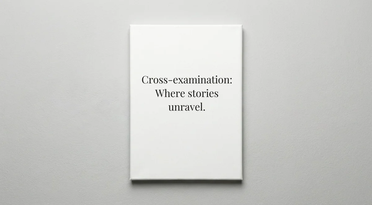 Prosecutor quote wall art - canvas print