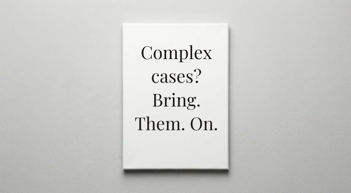 Corporate Lawyer quote wall art - canvas print