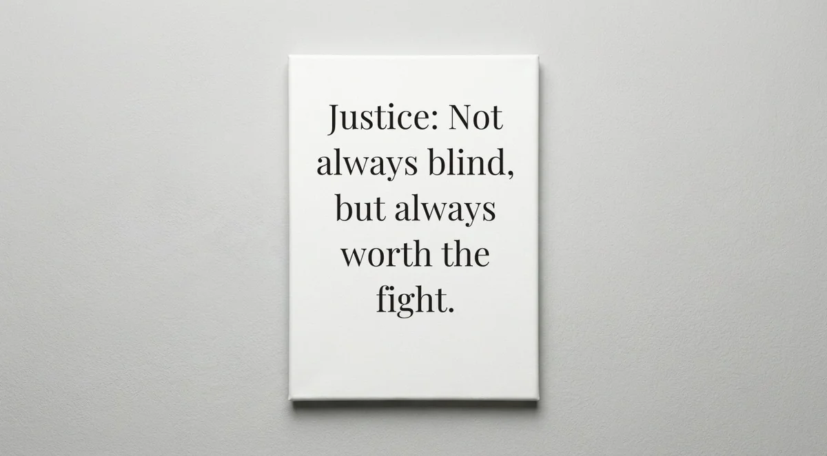 Criminal Defense Attorney quote wall art - canvas print