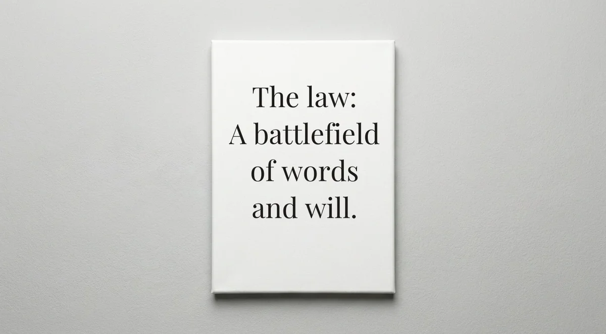 Criminal Defense Attorney quote wall art - canvas print