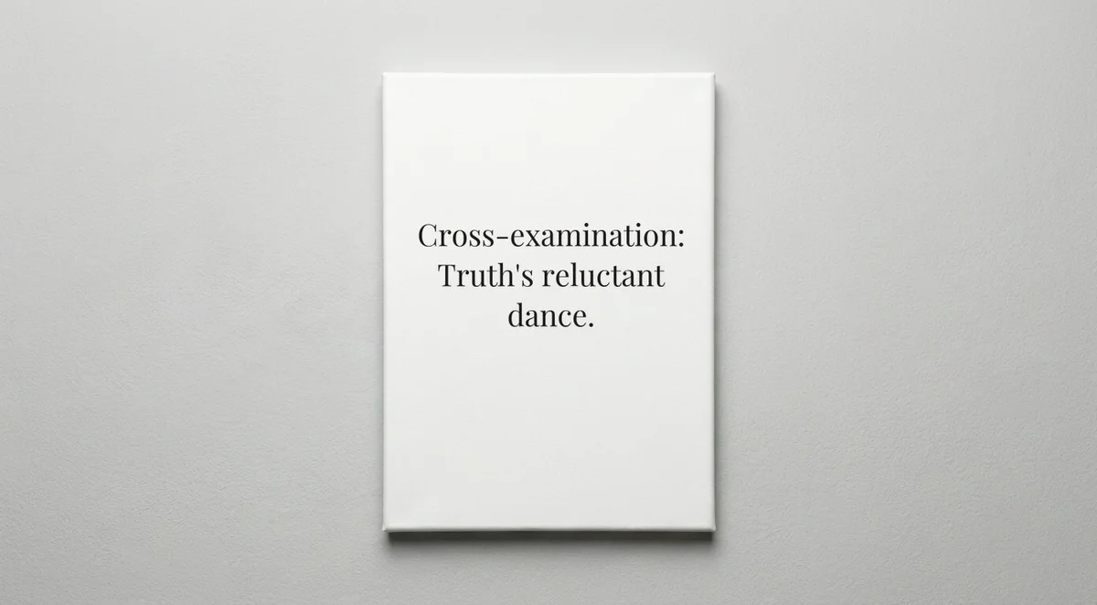 Criminal Defense Attorney quote wall art - canvas print