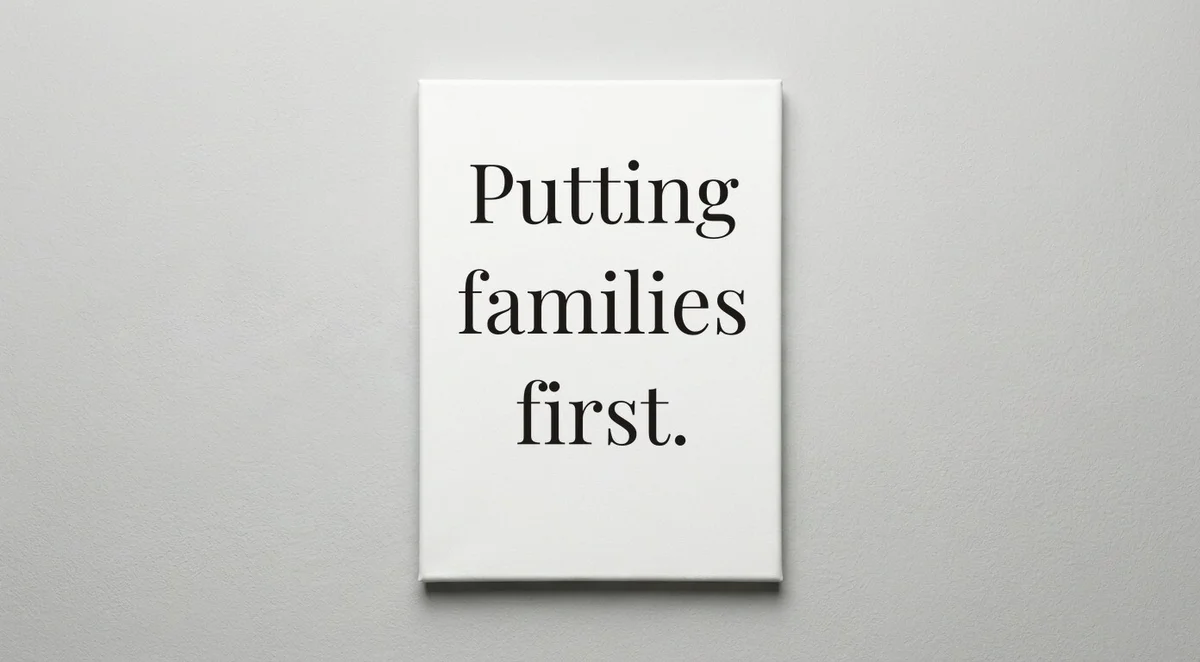 Family Lawyer quote wall art - canvas print