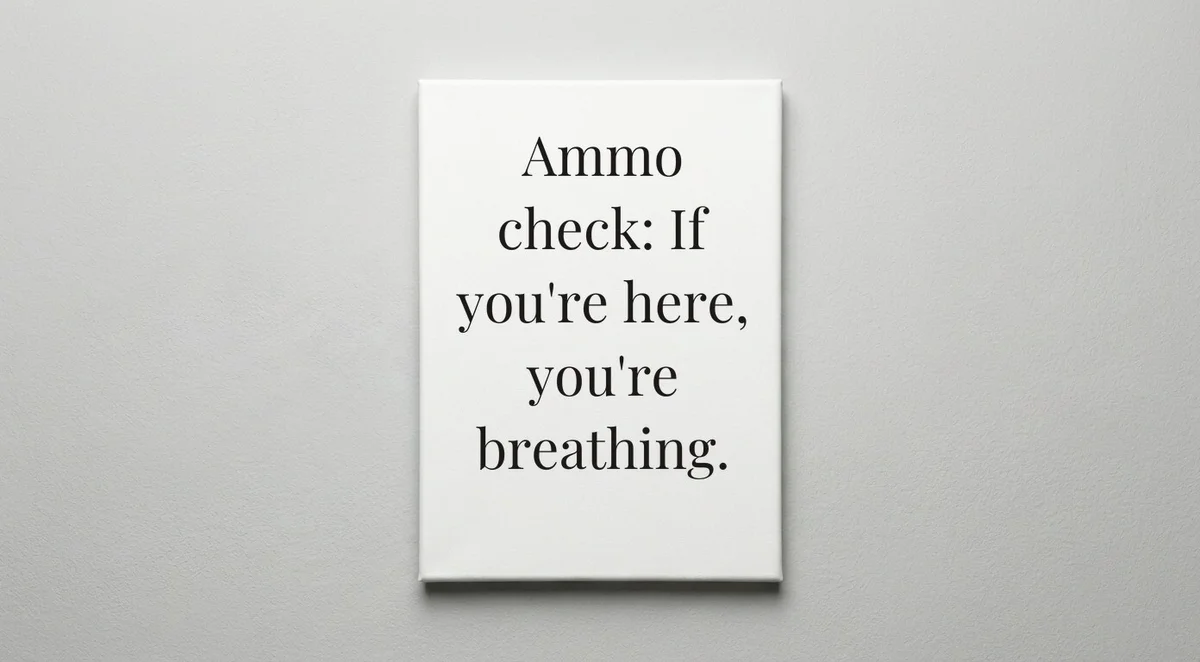 Soldier quote wall art - canvas print