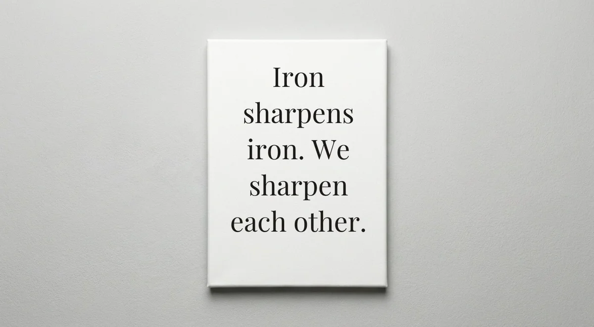 Soldier quote wall art - canvas print