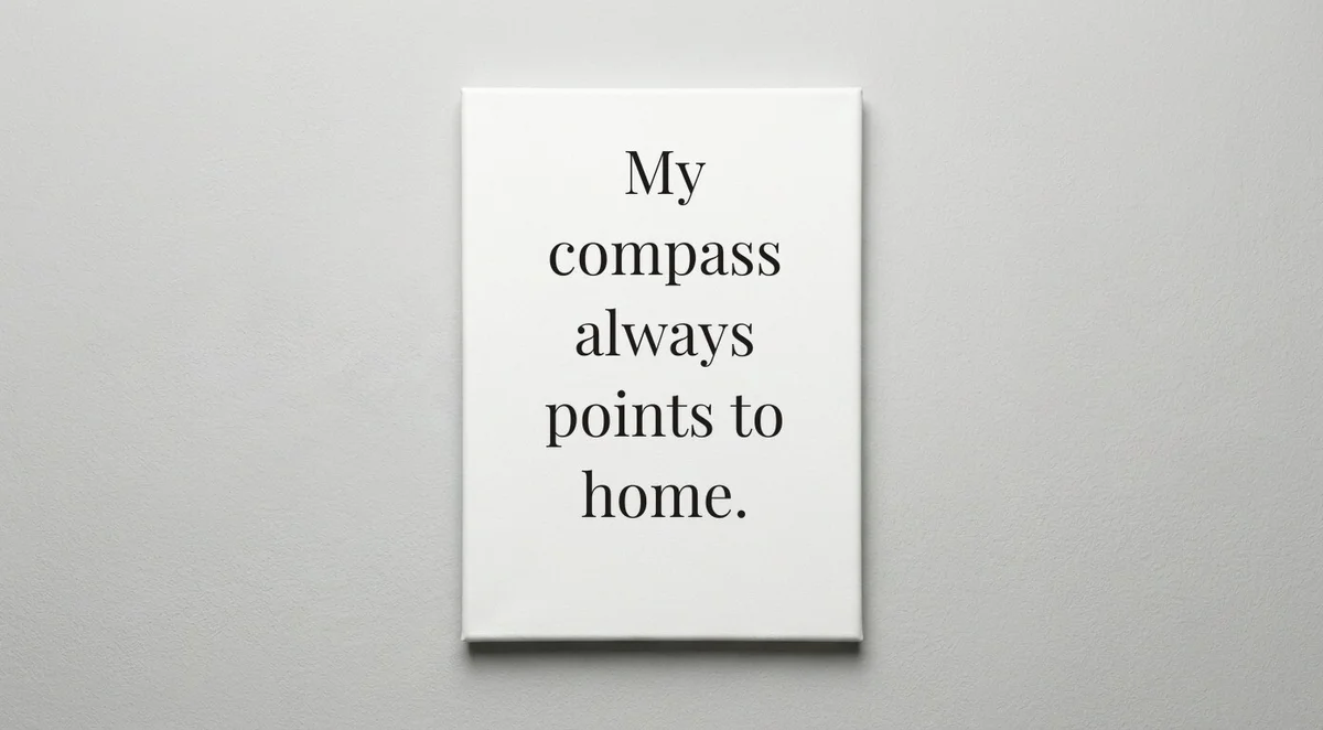 Soldier quote wall art - canvas print