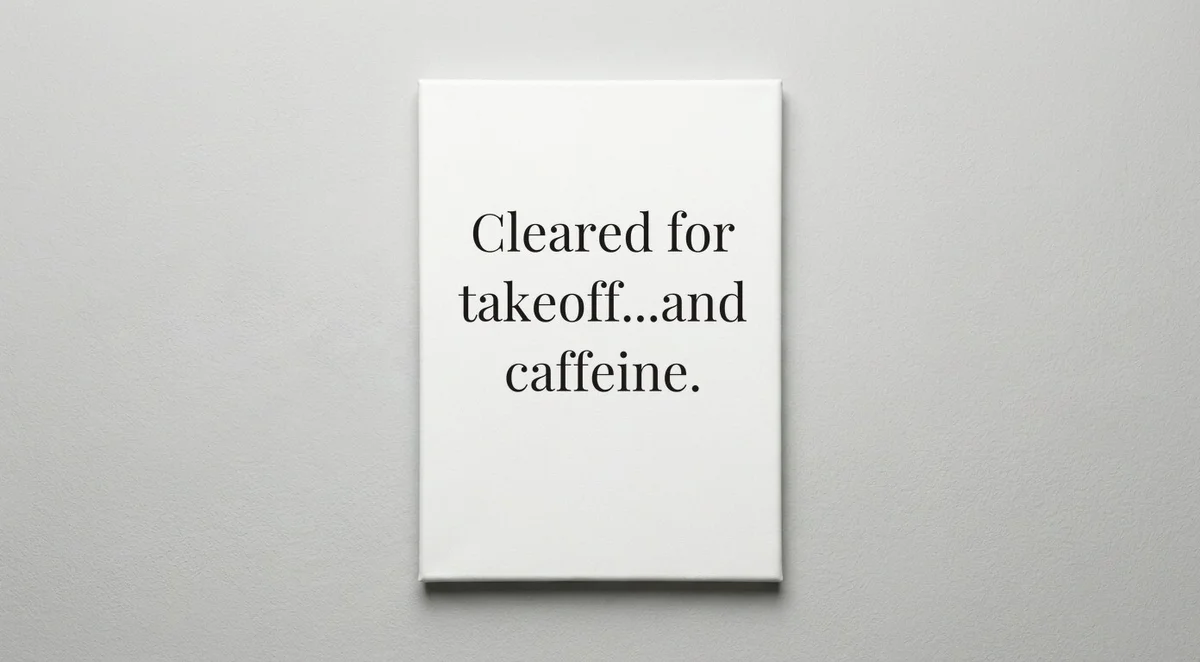 Air Force quote wall art - canvas print