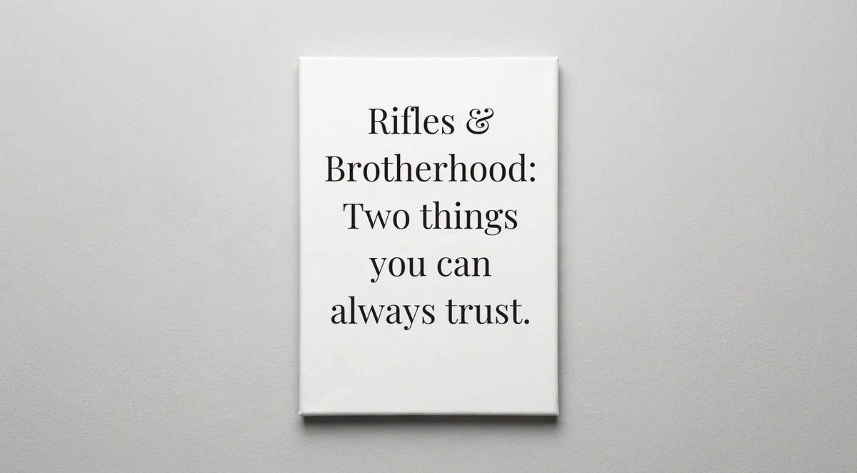 Marines quote wall art - canvas print