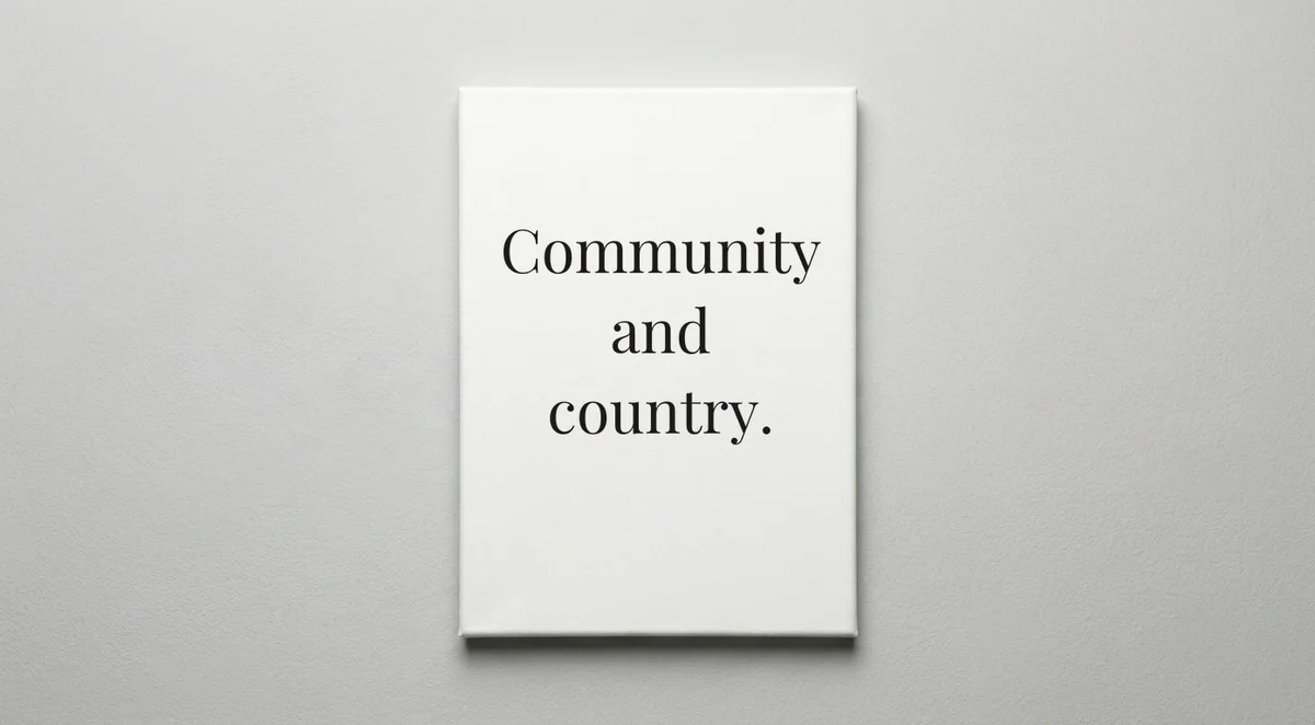 National Guard quote wall art - canvas print