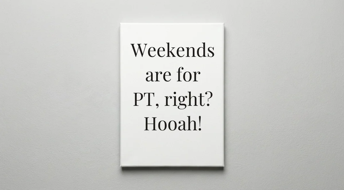 National Guard quote wall art - canvas print