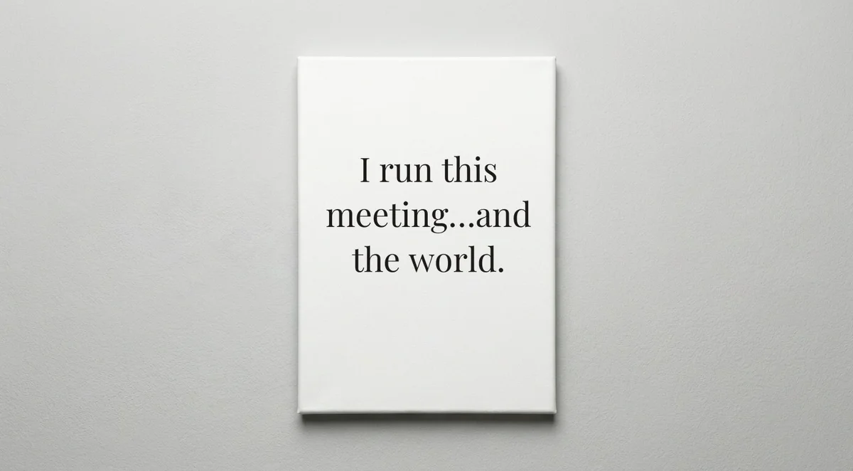 Secretary quote wall art - canvas print