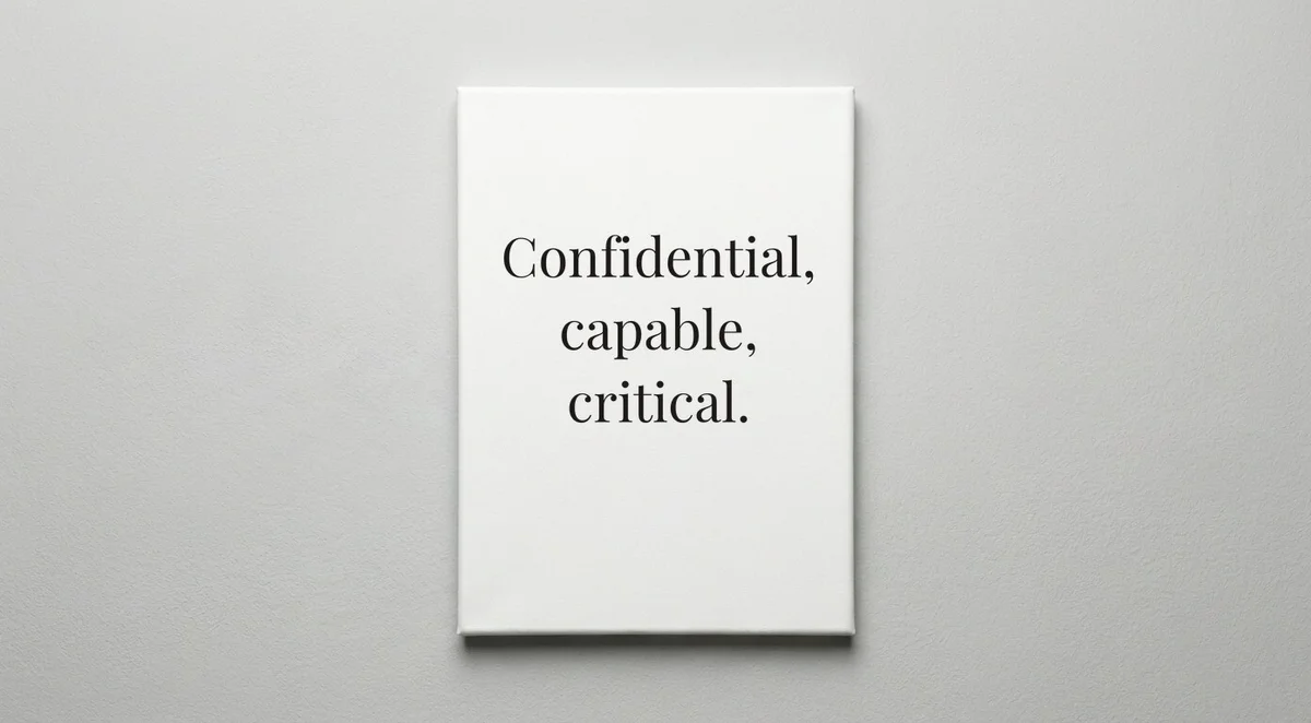 Administrative Assistant quote wall art - canvas print