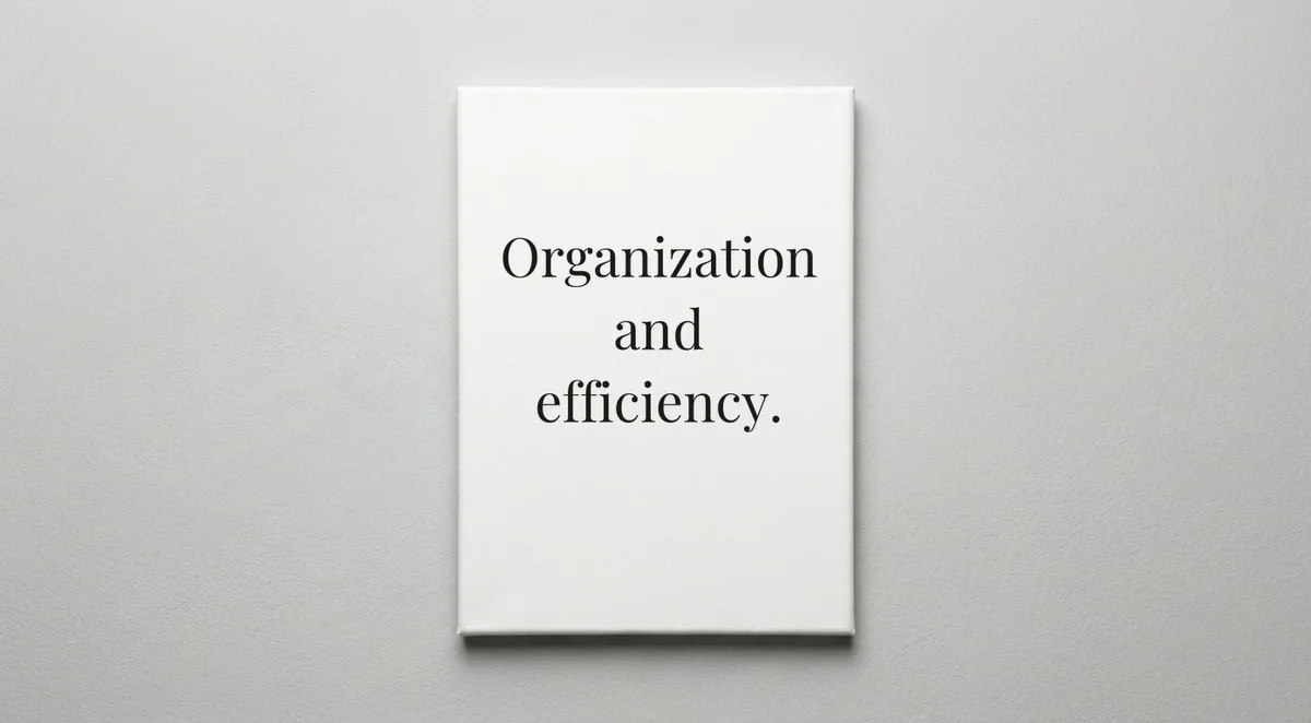 Executive Assistant quote wall art - canvas print