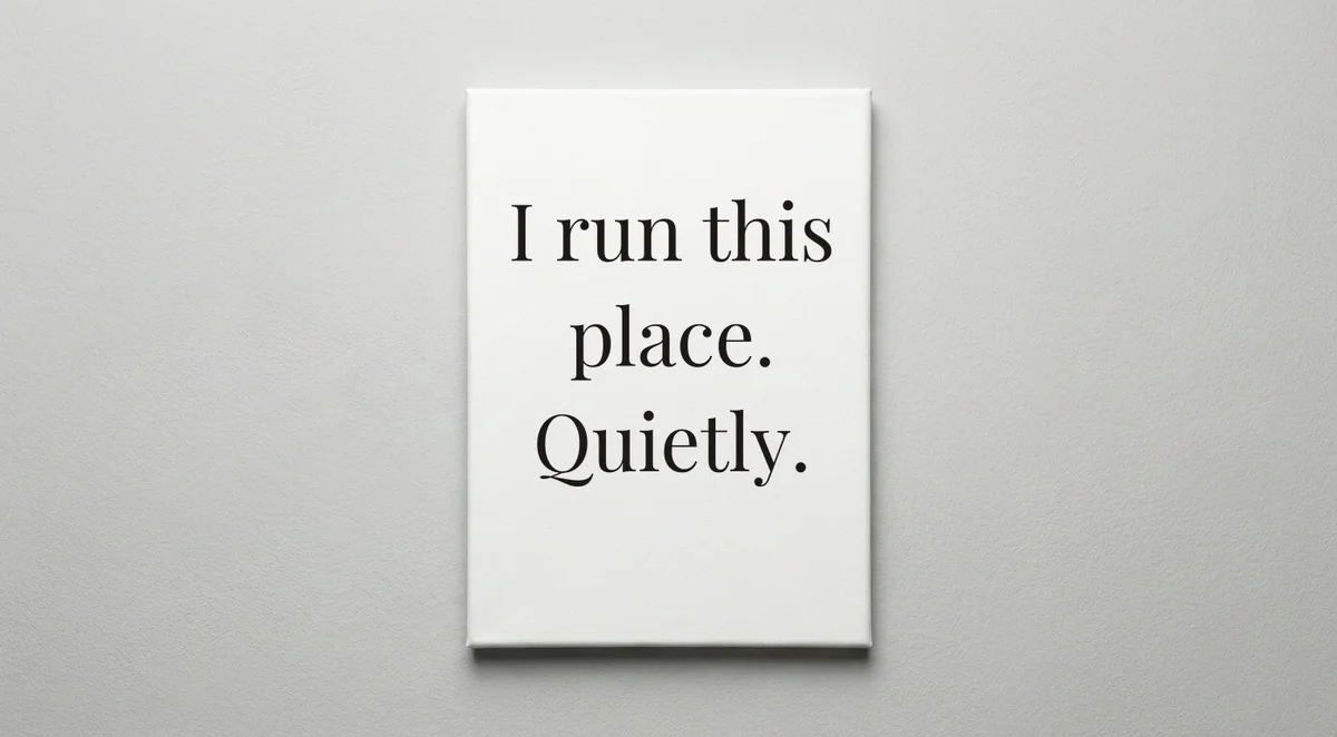 Executive Assistant quote wall art - canvas print