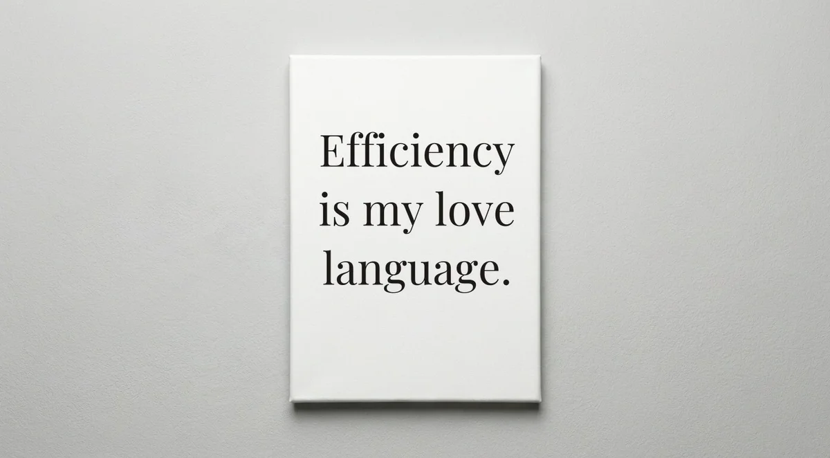 Office Manager quote wall art - canvas print