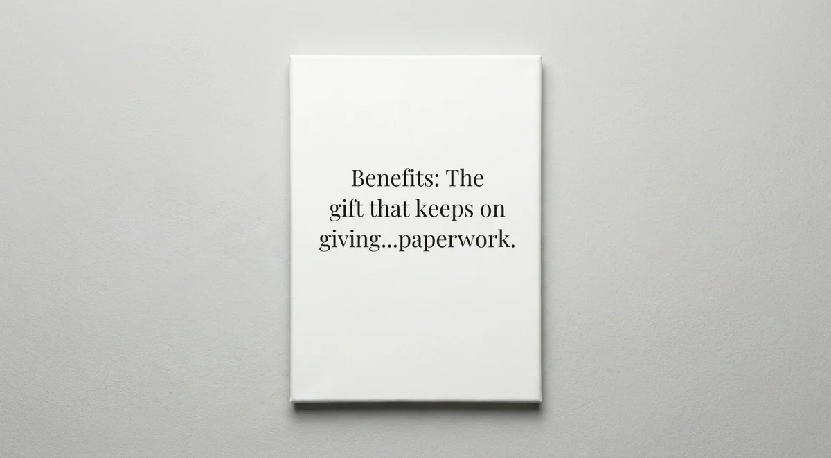 HR Manager quote wall art - canvas print