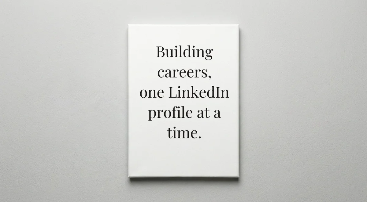 Recruiter quote wall art - canvas print